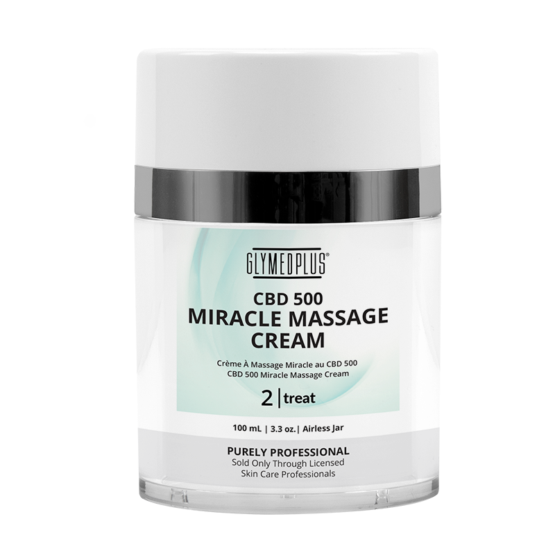 Professional CBD 500 Miracle Massage Cream